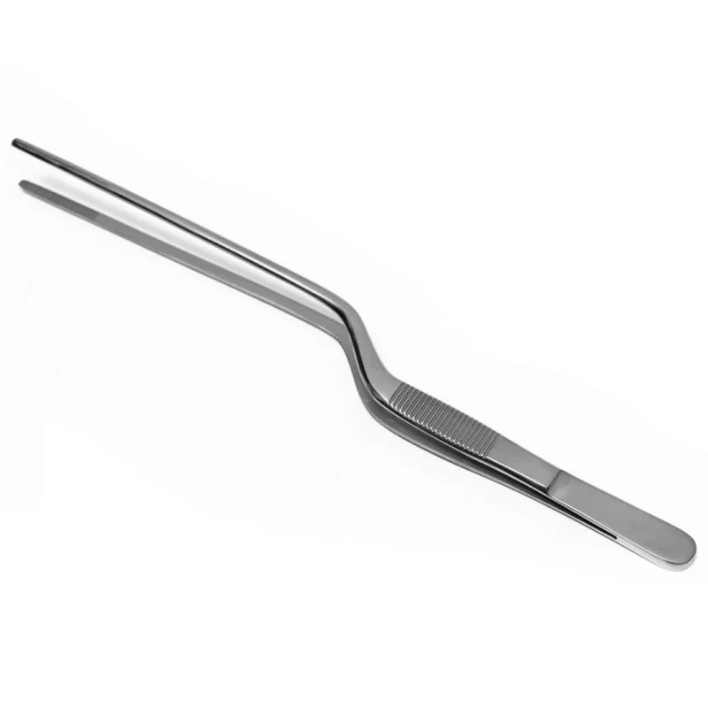 Tweezers Double Cranked 20cm
