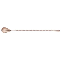 Drop Bar Spoon Copper Plated (2 sizes)