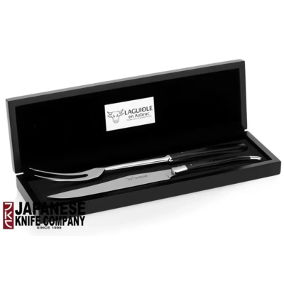 Ebony Carving Set (Knife & Fork)
