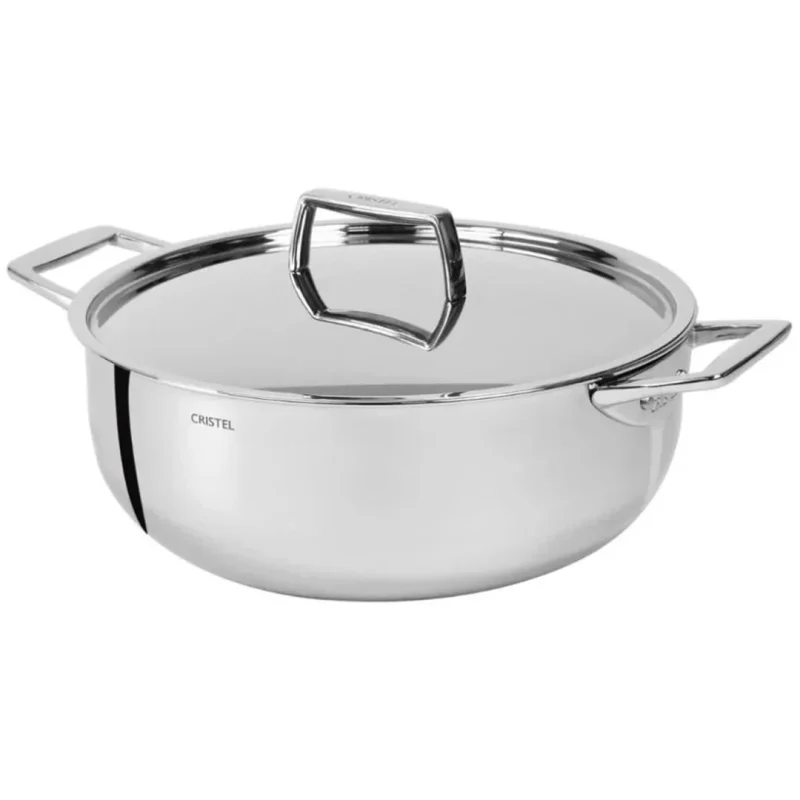 Cristel Stainless stewpot - Fixed Castel'Pro (3 sizes)