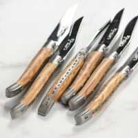 Laguiole en Aubrac Olive Steak Knife Set of 6