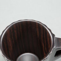 Marunao Ebony Espresso Cup and Saucer