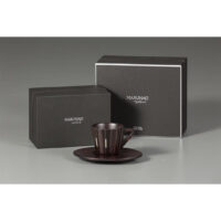 Marunao Ebony Espresso Cup and Saucer