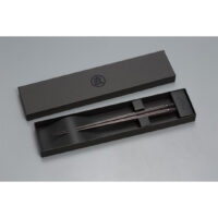 The Marunao Premium 16-sided Chopstick Ebony 235mm combines luxury and function. With 16 sides at the tip and 8 at the base, these handcrafted ebony chopsticks offer superior grip, elegant balance, and timeless style. Solid Ebony wood – durable and luxurious 16-sided tip for exceptional control 8-sided base for natural comfort Handcrafted Japanese quality Delicate metal inlay for elegance 235mm length – ideal for refined dining