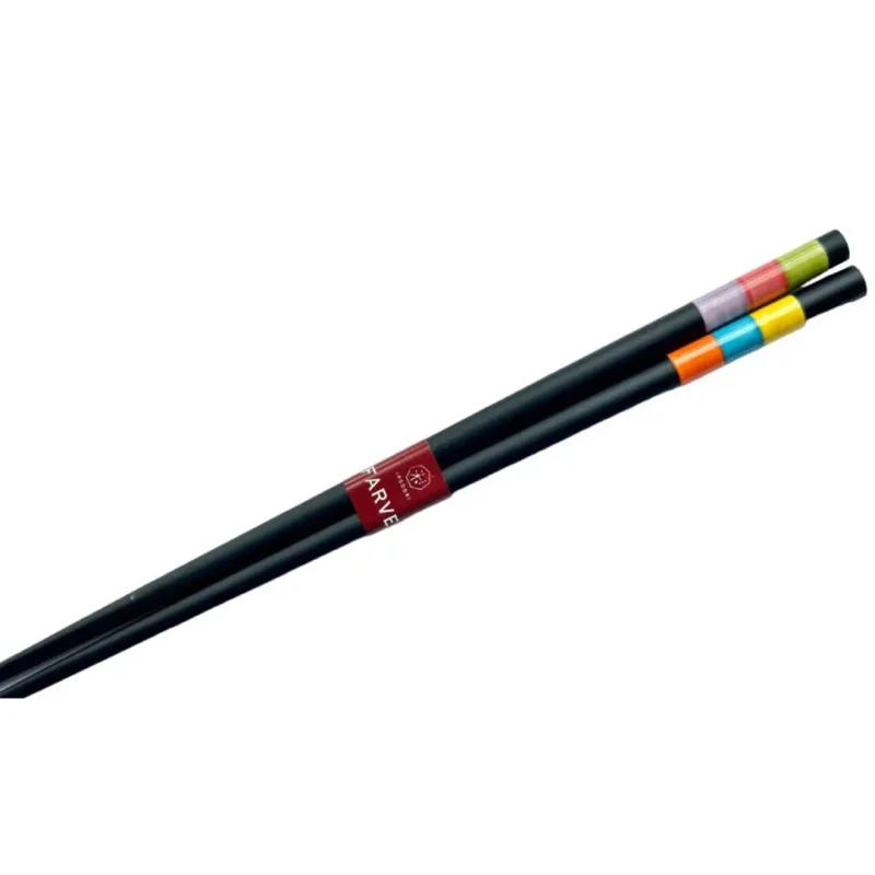 Rainbow Black Chopsticks