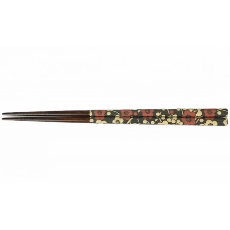 Washi Retro Ume Black Chopstick