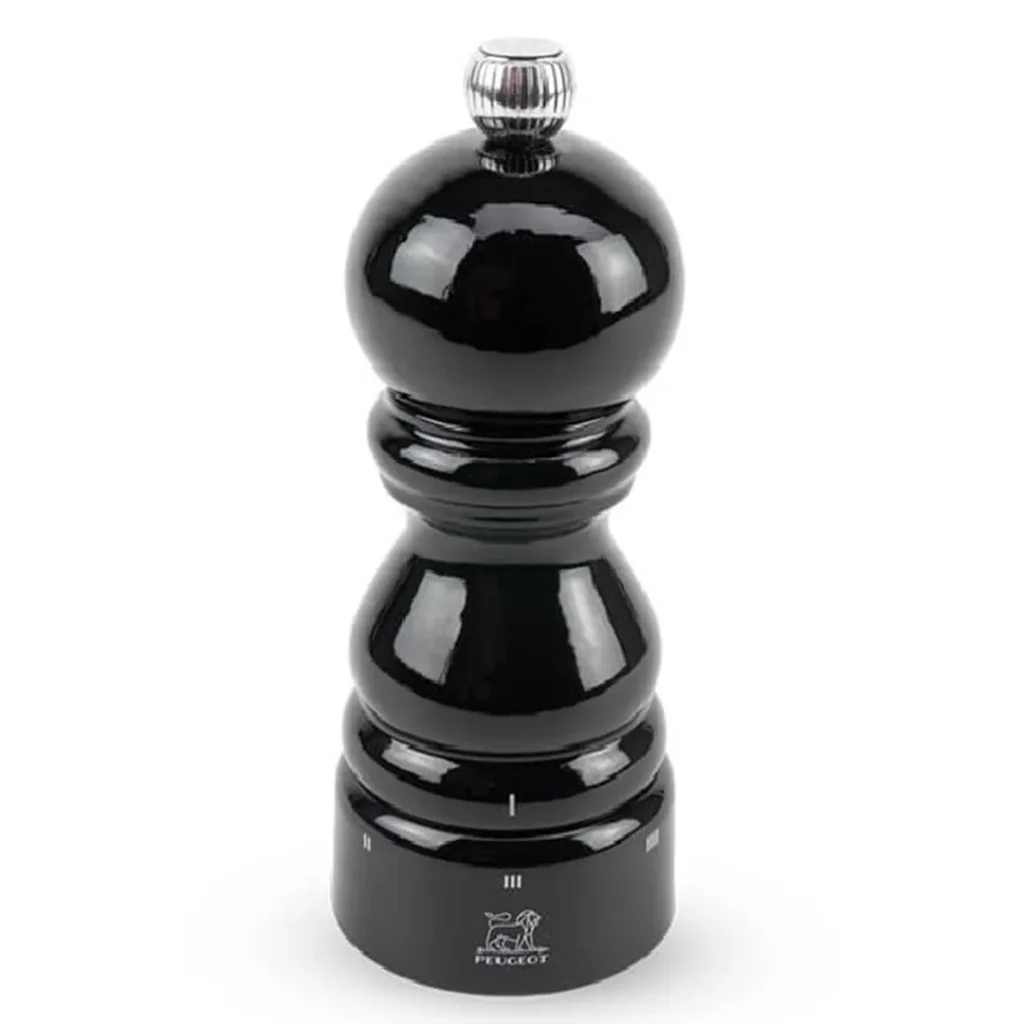 Paris u'Select Pepper Mill Black Lacquered