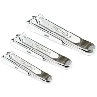Nail Clippers Silver (3 Sizes)