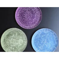 Lin Porcelain Plate 19cm (3 Colours)