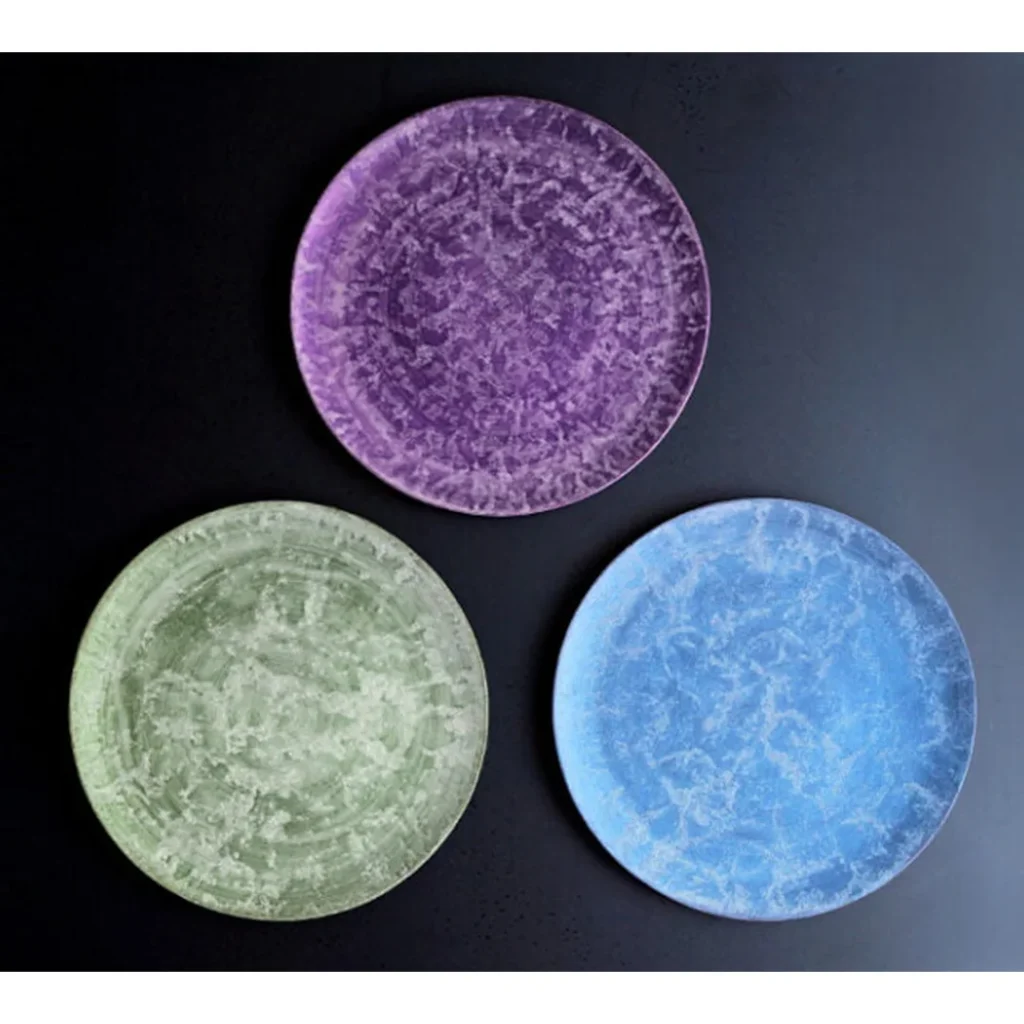 Lin Porcelain Plate 19cm (3 Colours)