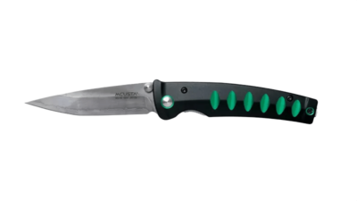 Folding Knife 3 Layers Tanto Tip Black-Green