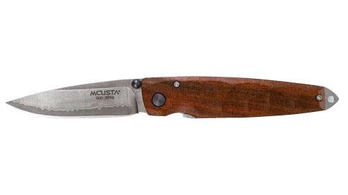 Folding Knife 33 Layers with Brown Handle
