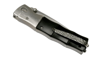 Folding Knife 3 Layers Black Wood