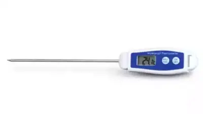 Waterproof Thermometer by ETI with max/min and °C/°F functions