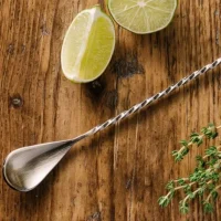 Collinson Antique Brass Plated Spoon 450mm