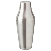 French Shaker STAINLESS STEEL 600ml Etched Mezcal