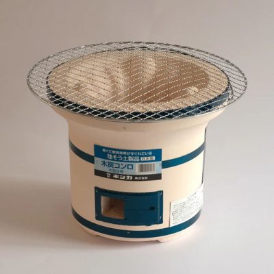 BBQ Grill C-9 with Grill Top Mesh (Blue)