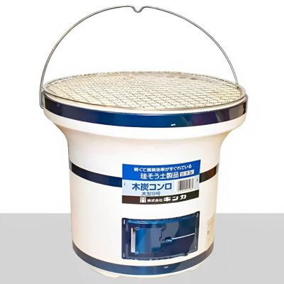 BBQ Grill C-9 with Grill Top Mesh (Blue)