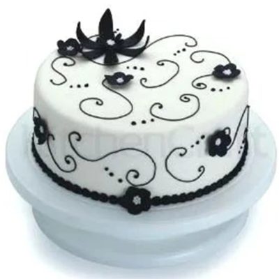 KitchenCraft Revolving Cake Decorating Turntable 28cm