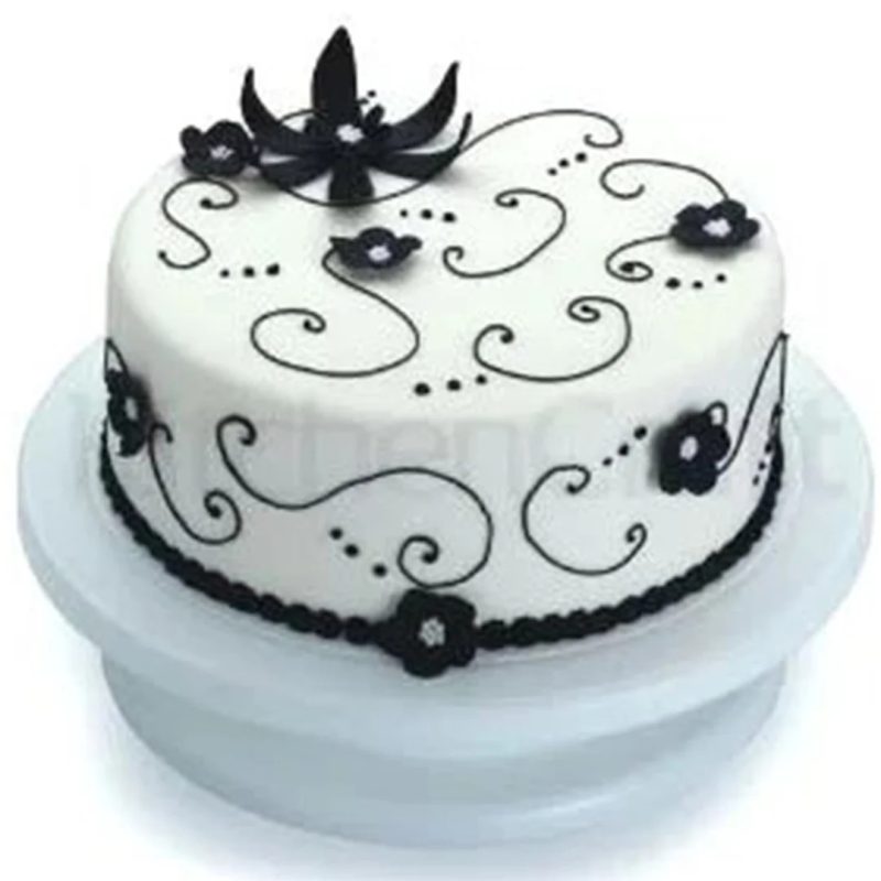 KitchenCraft Revolving Cake Decorating Turntable 28cm