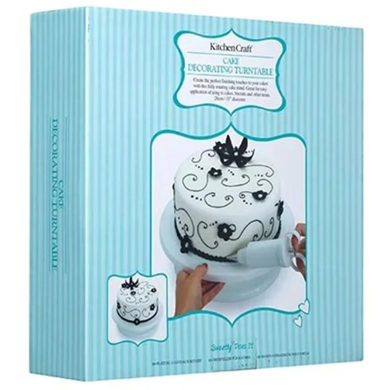 KitchenCraft Revolving Cake Decorating Turntable 28cm