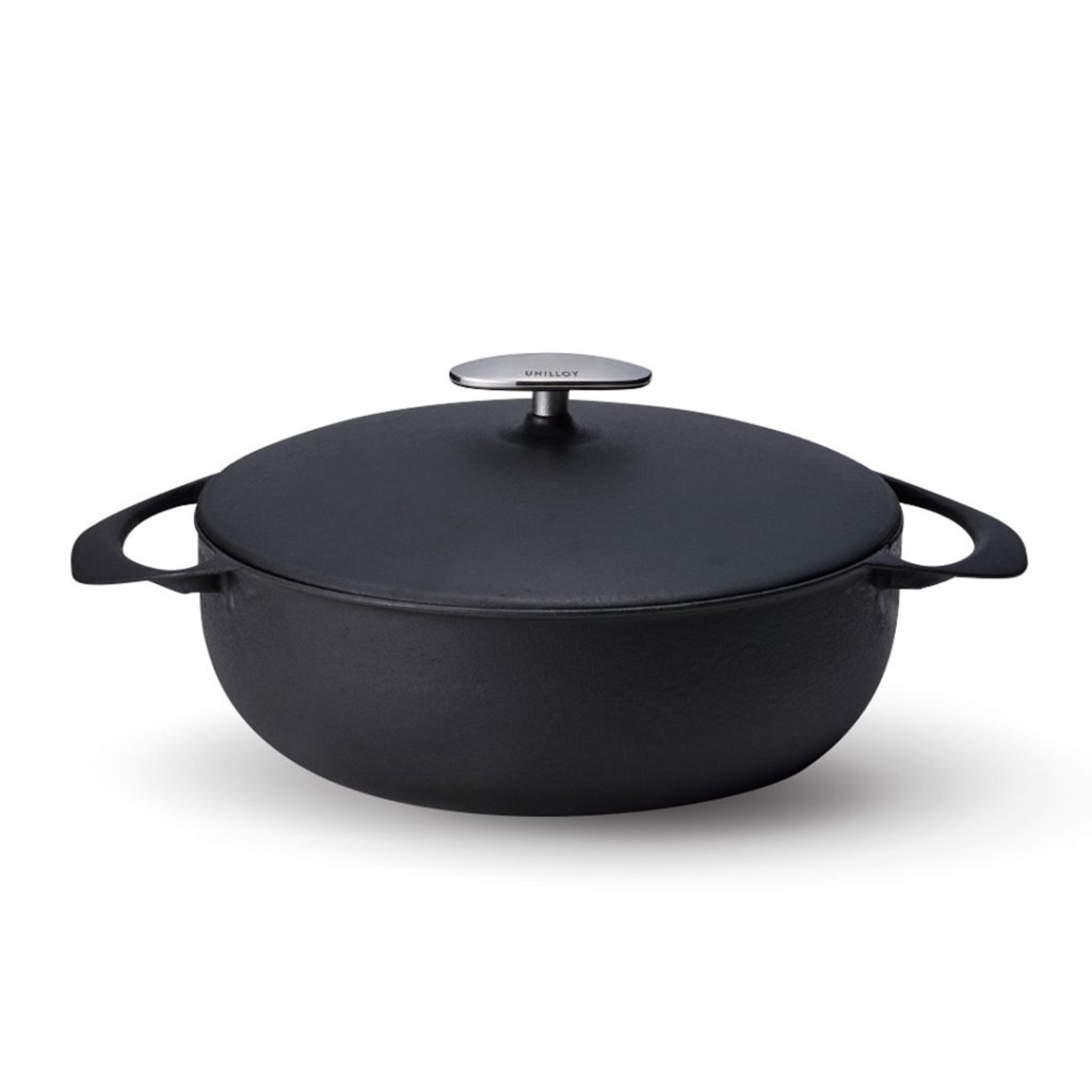Unilloy Shallow Black Casserole