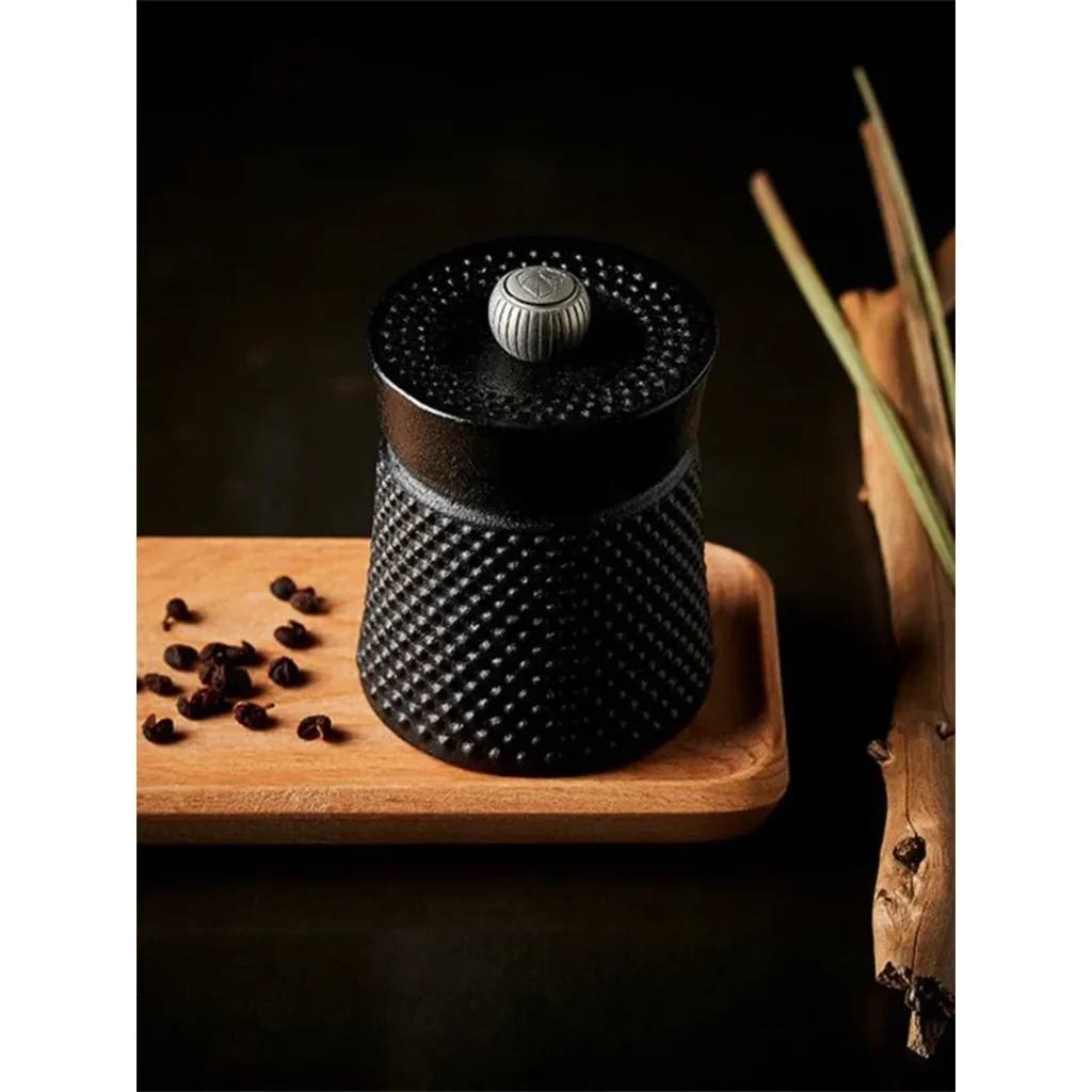 Peugeot Cast Iron Pepper Mill Black