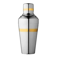Baron Bar Shaker with Gold Band Yukiwa (510ml)