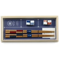 Chopsticks & Ceramic Rests Gift Set A