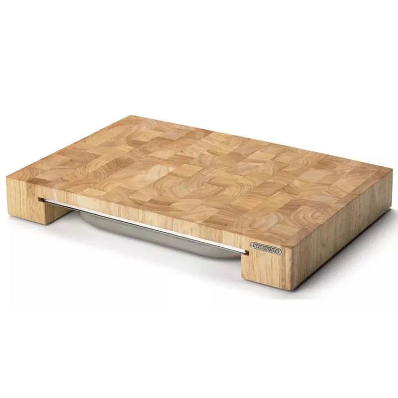 Continenta Cutting Board with Stainless Steel Drawer