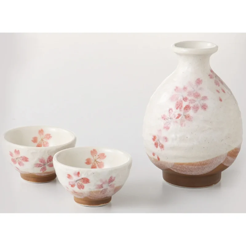 Heian Sakura Sake Set
