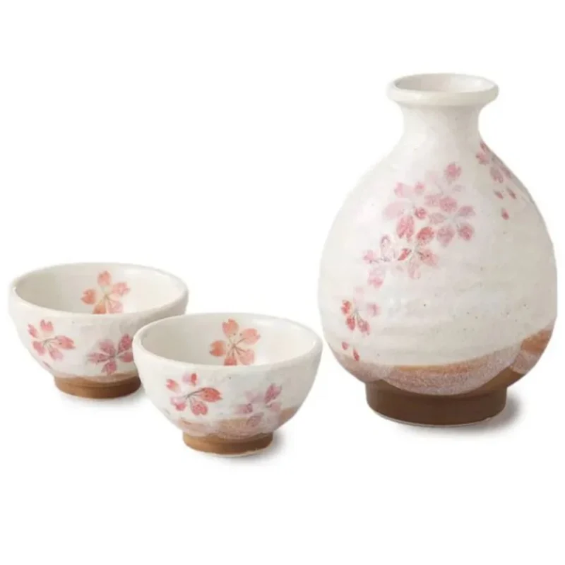 Heian Sakura Sake Set
