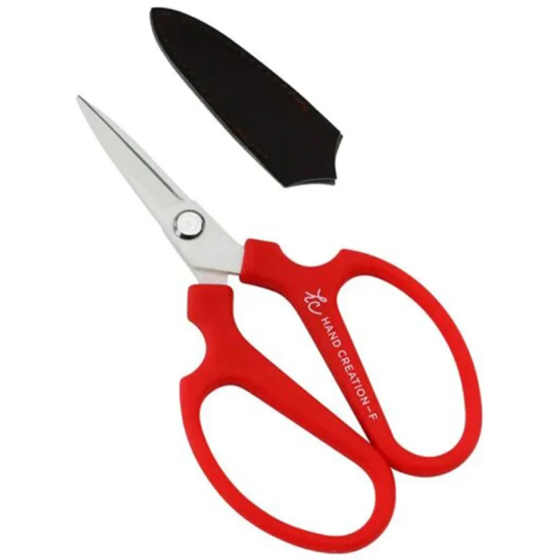 Flower Scissor Mini Red