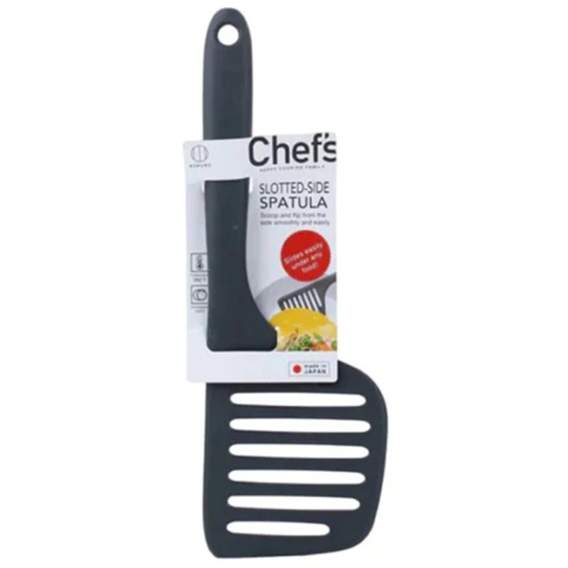 Chef's Slotted Side Spatula