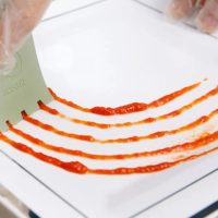 Silicone Wedge 4mm Square Notch