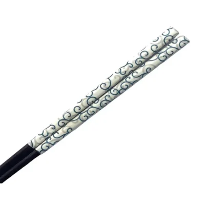 Washi Retro Karakusa White Chopstick