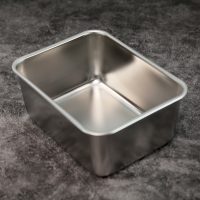 Yakumi Stainless Steel Condiment Holder With 4 L Inserts