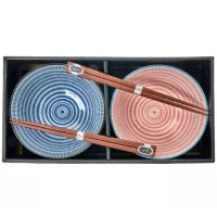 Tochiri Tokusa 5 Bowl Set
