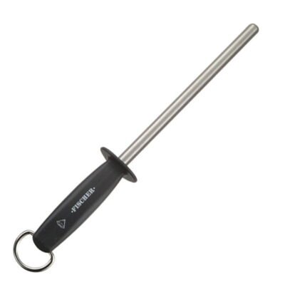  Fischer Bargoin 9-Inch Round Sharpening Steel, Diamond Coating: Knife  Sharpeners: Home & Kitchen