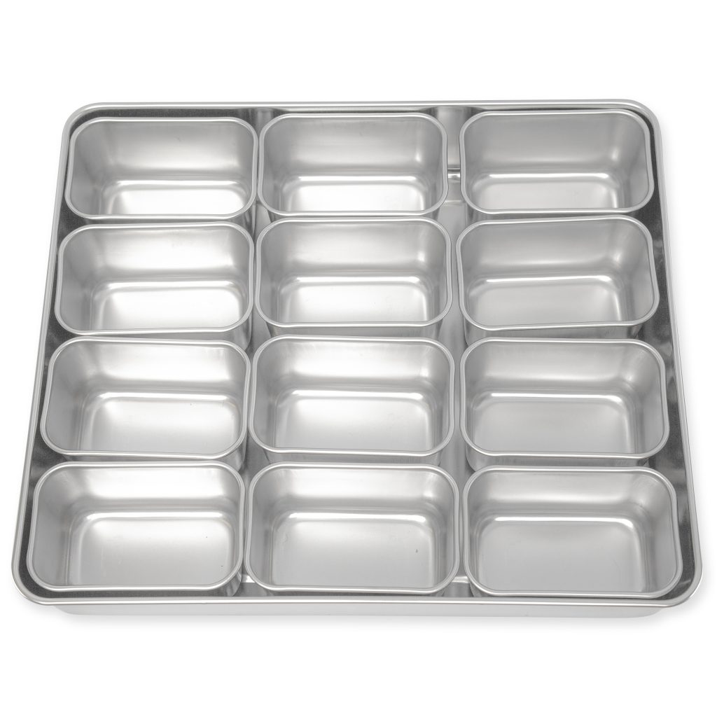 Yakumi Stainless Steel Condiment Holder With 12 S Inserts