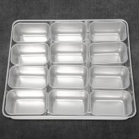 Yakumi Stainless Steel Condiment Holder With 12 S Inserts