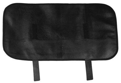 Black Leather Knife Roll (3 Sizes)
