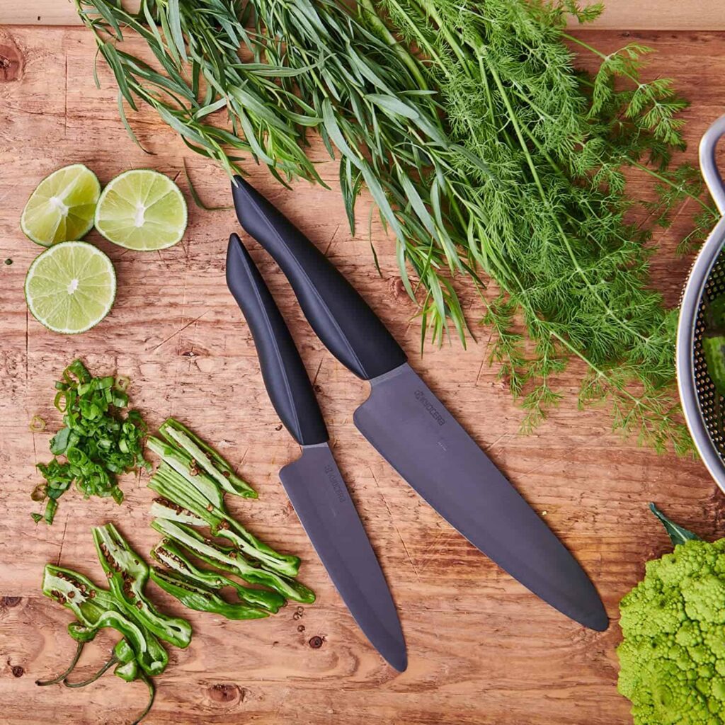 Kyocera Shin Black Ceramic Chef's Knife 180mm