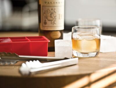 Square Ice Cube Mould Square Red