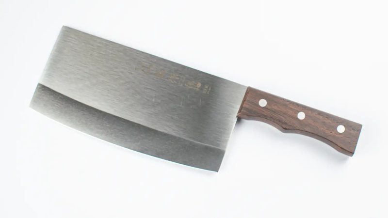 Vegetable Cleaver Brown Handle 101298
