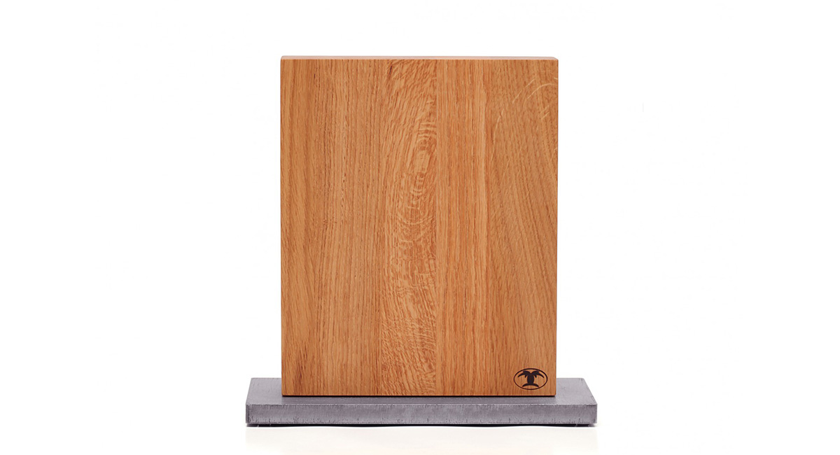 OAK-8KNIFE.jpg Blockwerk Oak Magnetic Block For 8 Knives
