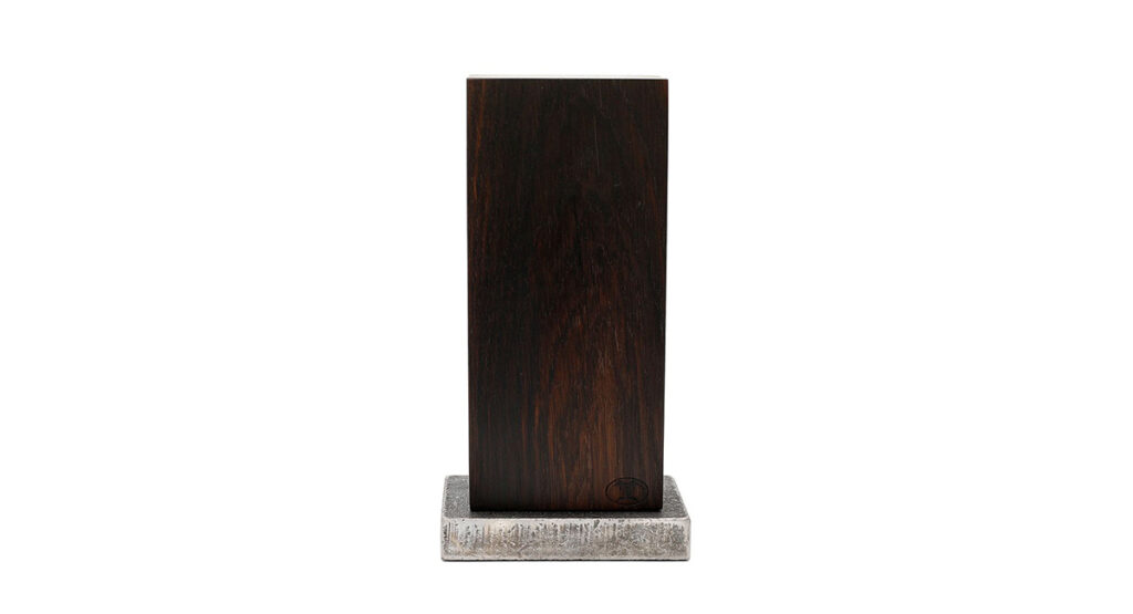 Blockwerk Smoked Oak Magnetic Block For 6 Knives