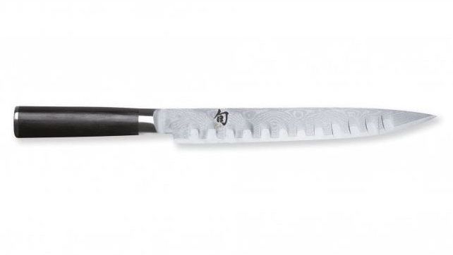 Kai SHUN Classic Scalloped Slicing Knife 225mm