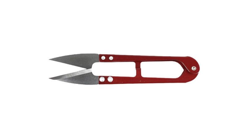 Red U-Scissors for Chefs