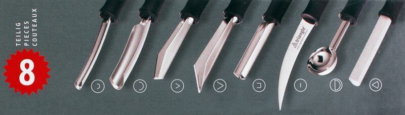 Carving Tools B (8 pieces)